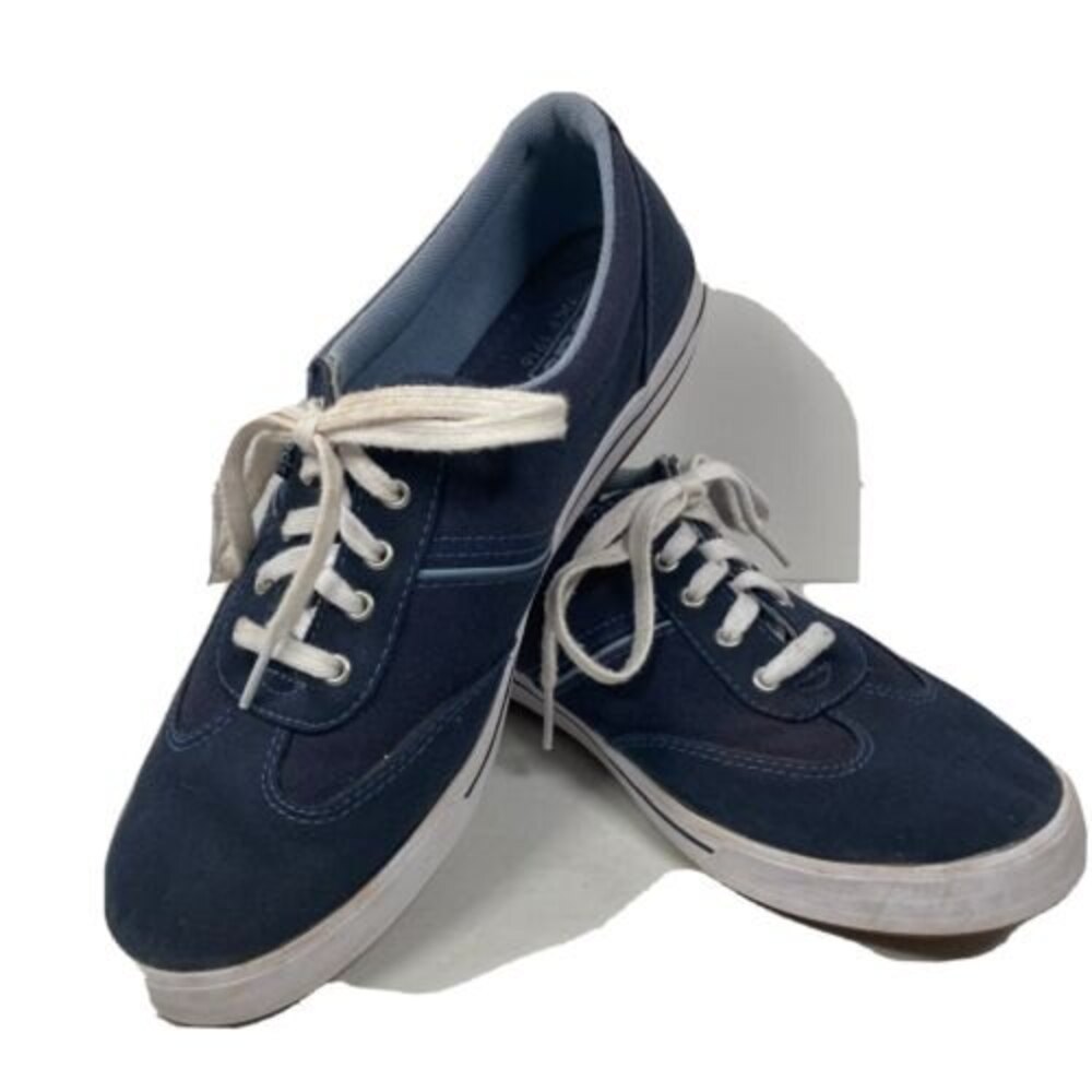 Keds Womens Craze II Size 8M Navy Blue Memory Foam Ortholite Style #WF56574 EUC